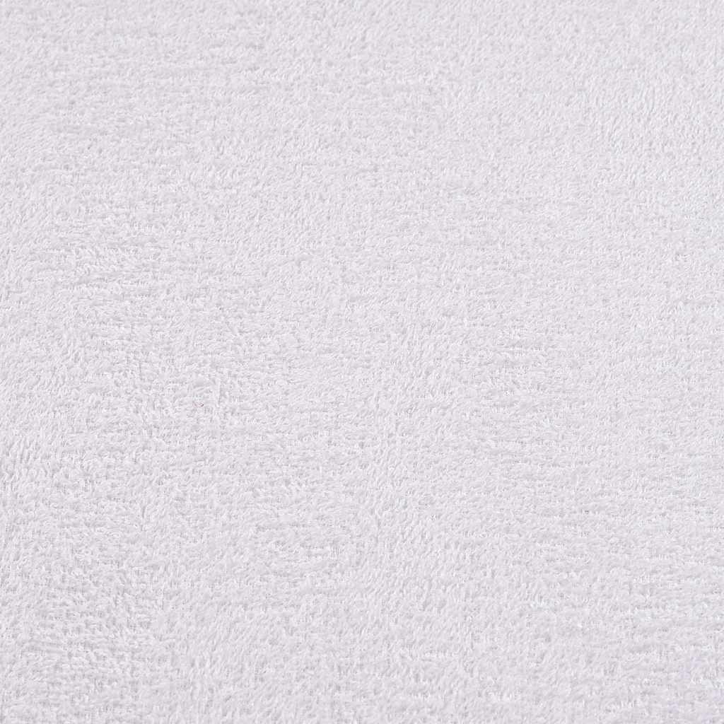 vidaXL Duschtücher FROGN 25 Stk. Weiß 70x140 cm 360 g/m²