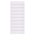 vidaXL Badetücher FROGN 10 Stk. Weiß 100x150 cm 360 g/m²