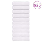 vidaXL Badetücher FROGN 25 Stk. Weiß 100x150 cm 360 g/m²