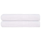 vidaXL Saunatücher FROGN 2 Stk. Weiß 80x200 cm 360 g/m²
