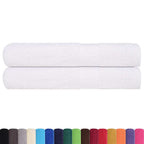 vidaXL Saunatücher FROGN 2 Stk. Weiß 80x200 cm 360 g/m²