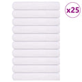 vidaXL Saunatücher FROGN 25 Stk. Weiß 80x200 cm 360 g/m²