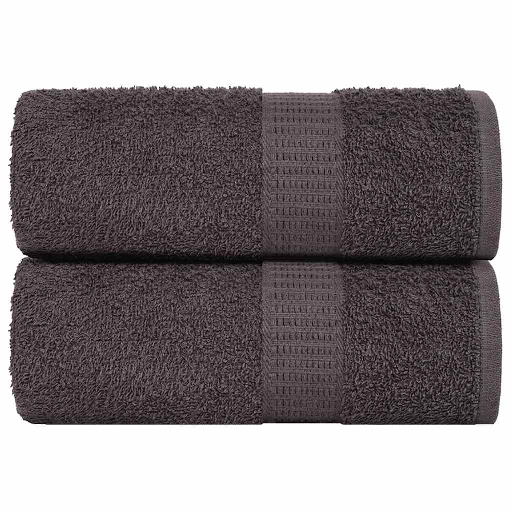 vidaXL Waschlappen FROGN 2 Stk. Weiß 15x21 cm 360 g/m²