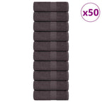 vidaXL Waschlappen FROGN 50 Stk. Anthrazit 15x21 cm 360 g/m²