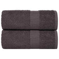 vidaXL Waschtücher FROGN 2 Stk. Anthrazit 30x30 cm 360 g/m²
