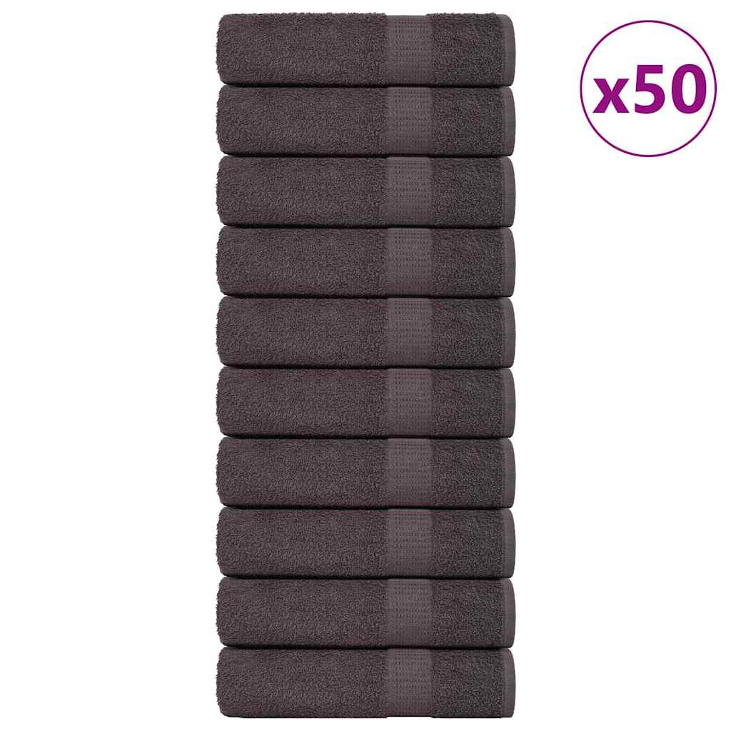 vidaXL Handtücher FROGN 50 Stk. Weiß 50x100 cm 360 g/m²