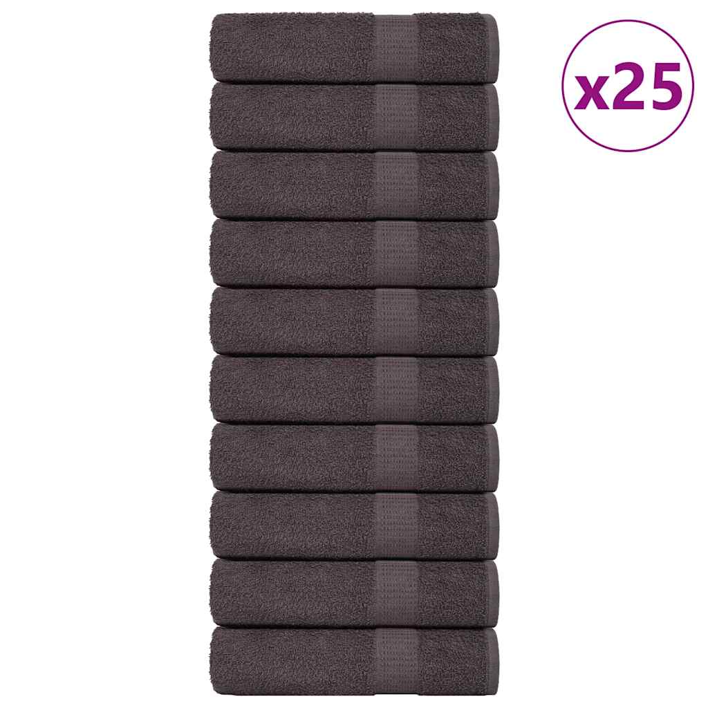 vidaXL Badetücher FROGN 25 Stk. Weiß 100x150 cm 360 g/m²