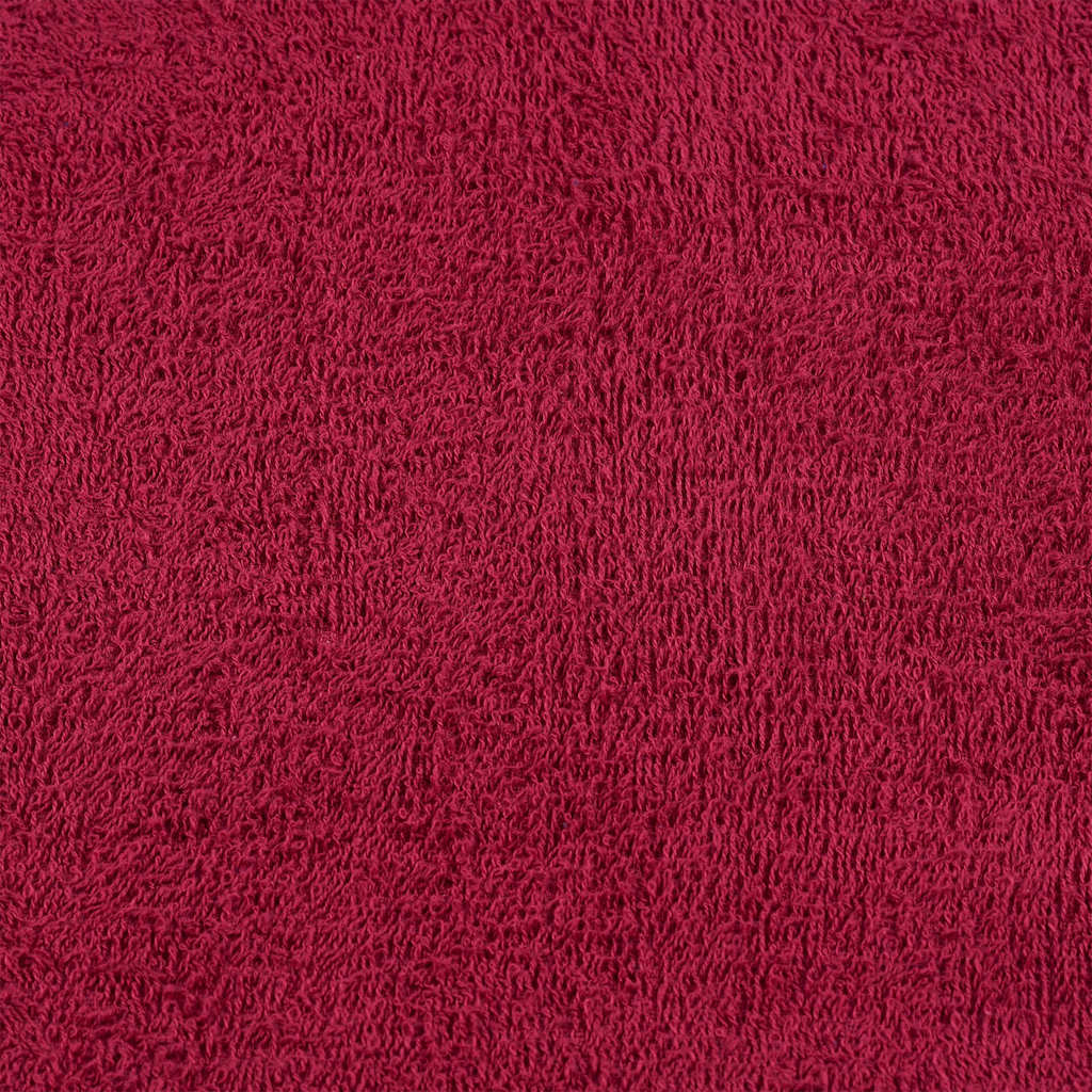 vidaXL Duschtücher FROGN 10 Stk. Bordeaux 70x140 cm 360 g/qm