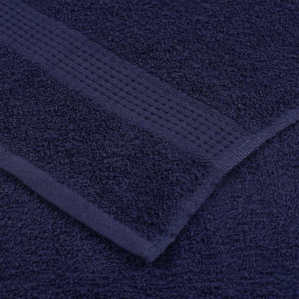 vidaXL Badetücher FROGN 4-teilig Marineblau 100x150 cm 360 g/m²