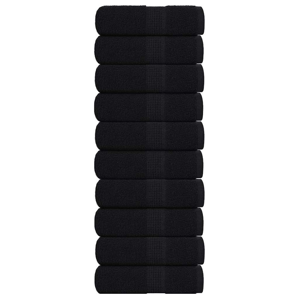 vidaXL Waschtücher FROGN 10 Stk. Bordeaux 30x30 cm 360 g/m²
