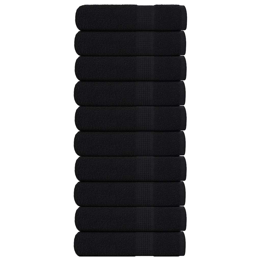 vidaXL Duschtücher FROGN 10 Stk. Weiß 70x140 cm 360 g/m²