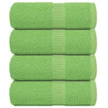 vidaXL Waschtücher FROGN 4 Stk. Apfelgrün 30x30 cm 360 g/m²