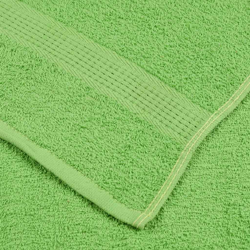 vidaXL Gästetücher FROGN 4 Stk. Apfelgrün 30x50 cm 360 g/m²
