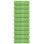 vidaXL Gästetücher FROGN 10 Stk. Apfelgrün 30x50 cm 360 g/m²