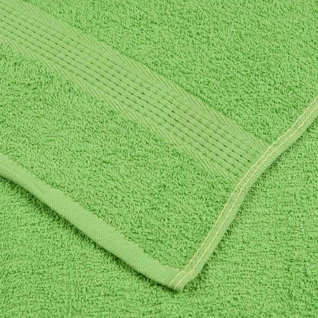 vidaXL Handtücher FROGN 10 Stk. Apfelgrün 50x100 cm 360 g/m²