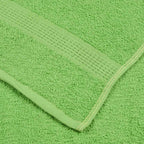 vidaXL Duschtücher FROGN 2 Stk. Apfelgrün 70x140 cm 360 g/m²