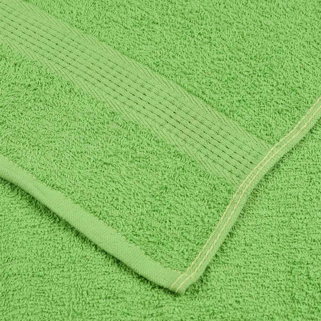 vidaXL Saunatücher FROGN 2 Stk. Apfelgrün 80x200 cm 360 g/m²
