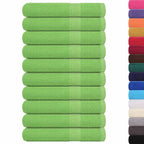 vidaXL Saunatücher FROGN 10 Stk. Apfelgrün 80x200 cm 360 g/m²