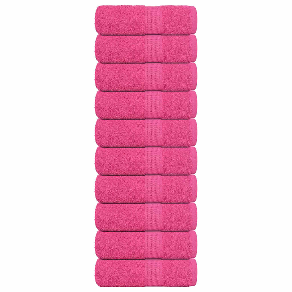 vidaXL Waschtücher FROGN 10 Stk. Bordeaux 30x30 cm 360 g/m²