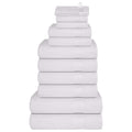 vidaXL 12-tlg. Handtuch-Set FROGN Weiß 360 g/m²