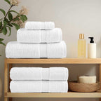 vidaXL Gästetuch SOLUND 2 pcs Weiß 15 x 21 cm 550 gsm