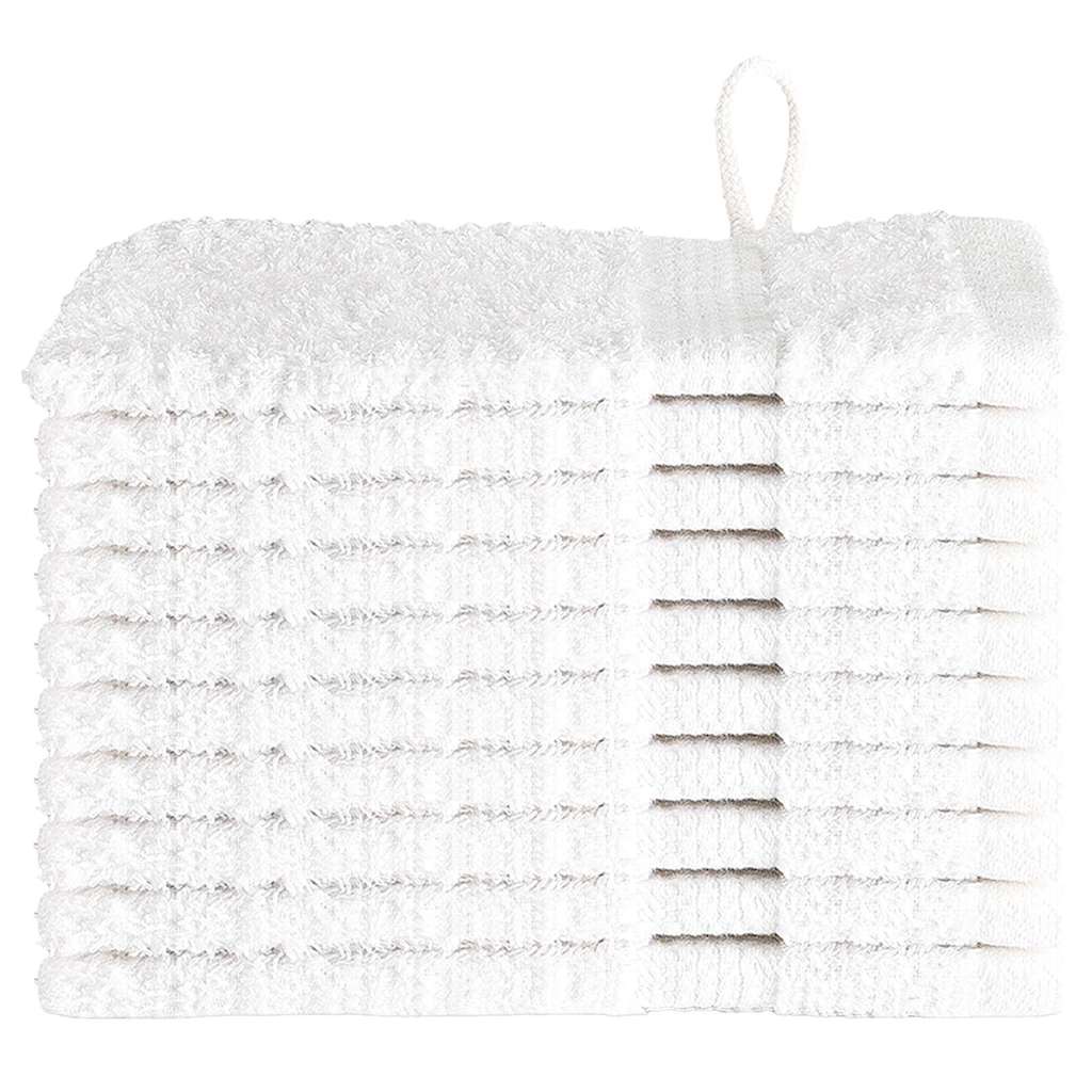 vidaXL Gästetuch SOLUND 10 pcs Weiß 15 x 21 cm 550 gsm