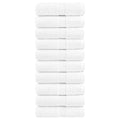 vidaXL Premium-Waschtücher SOLUND 10 Stk. Weiß 30x30 cm 600 g/m²