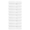 vidaXL Premium Handtücher SOLUND 10 Stk. Weiß 50x100 cm 600 g/m²