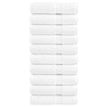 vidaXL Premium Duschtücher SOLUND 10 Stk. Weiß 70x140 cm 600 g/m²