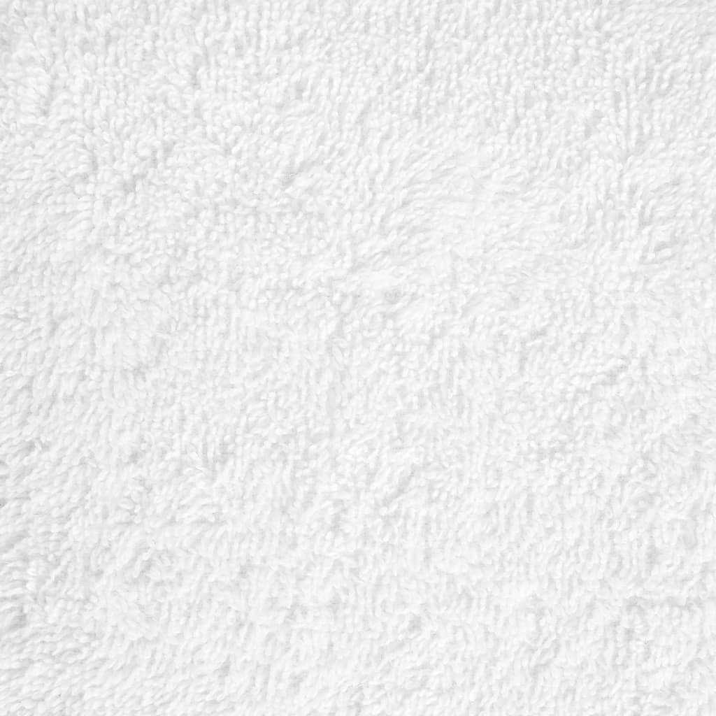 vidaXL Premium Badetücher SOLUND 2 Stk. Weiß 100x150 cm 600 g/m²
