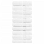 vidaXL Premium Badetücher SOLUND 10 Stk. Weiß 100x150 cm 600 g/m²