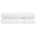 vidaXL Premium Saunatücher SOLUND 2 Stk. Weiß 80x200 cm 600 g/m²