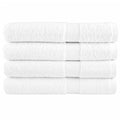 vidaXL Premium Saunatücher SOLUND 4 Stk. Weiß 80x200 cm 600 g/m²