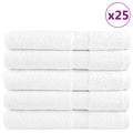 vidaXL Premium Saunatücher SOLUND 50 Stk. Weiß 80x200 cm 600 g/m²