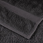 vidaXL Premium Waschlappen SOLUND 50 Stk. Anthrazit 15x21 cm 600 g/qm