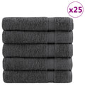 vidaXL Premium Badetücher SOLUND 50 Stk. Anthrazit 100x150 cm 600 g/m²