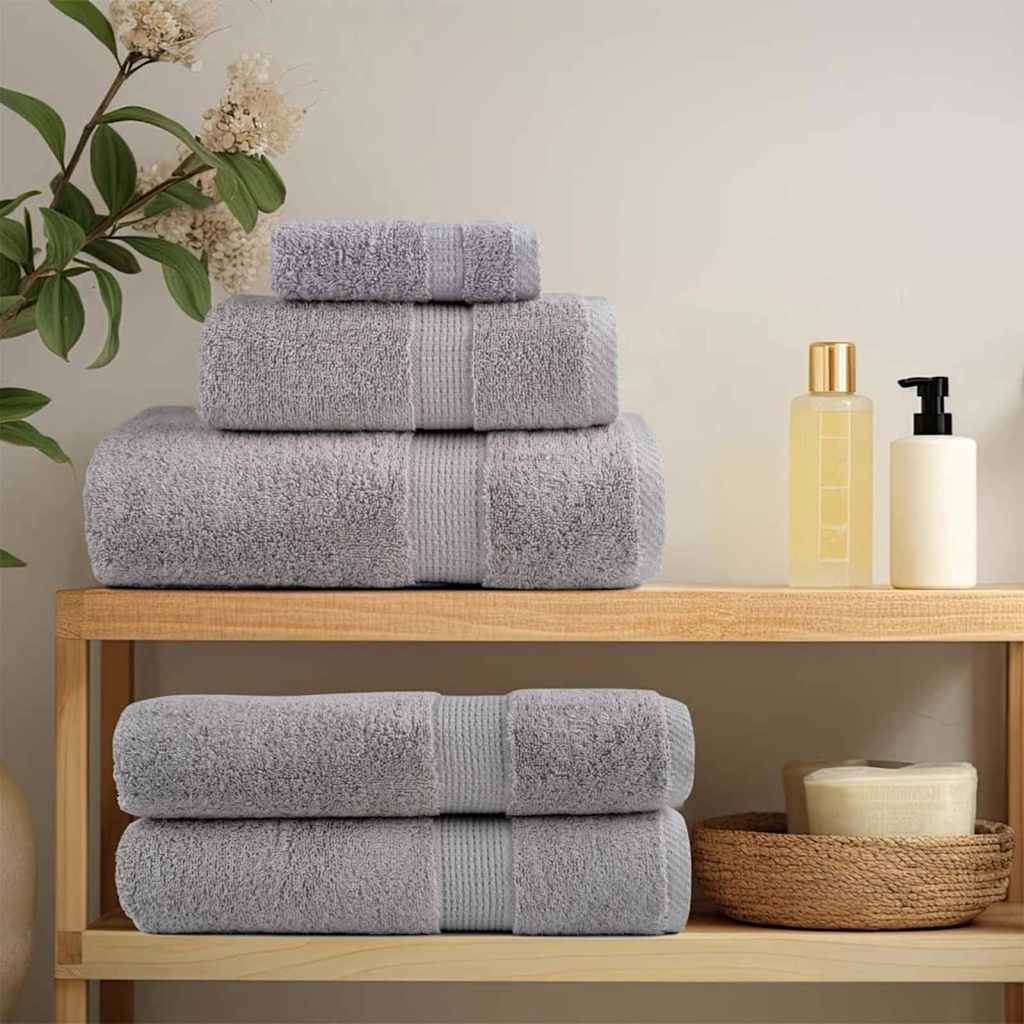 vidaXL Gästetuch SOLUND 10 pcs Weiß 15 x 21 cm 550 gsm