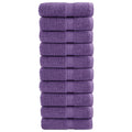 vidaXL Premium Waschhandtücher SOLUND 10 Stück Lila 30x30 cm 600 g/m²
