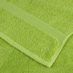 vidaXL Premium-Gästetücher SOLUND 10 Stk. Apfelgrün 30x50 cm 600 g/m²