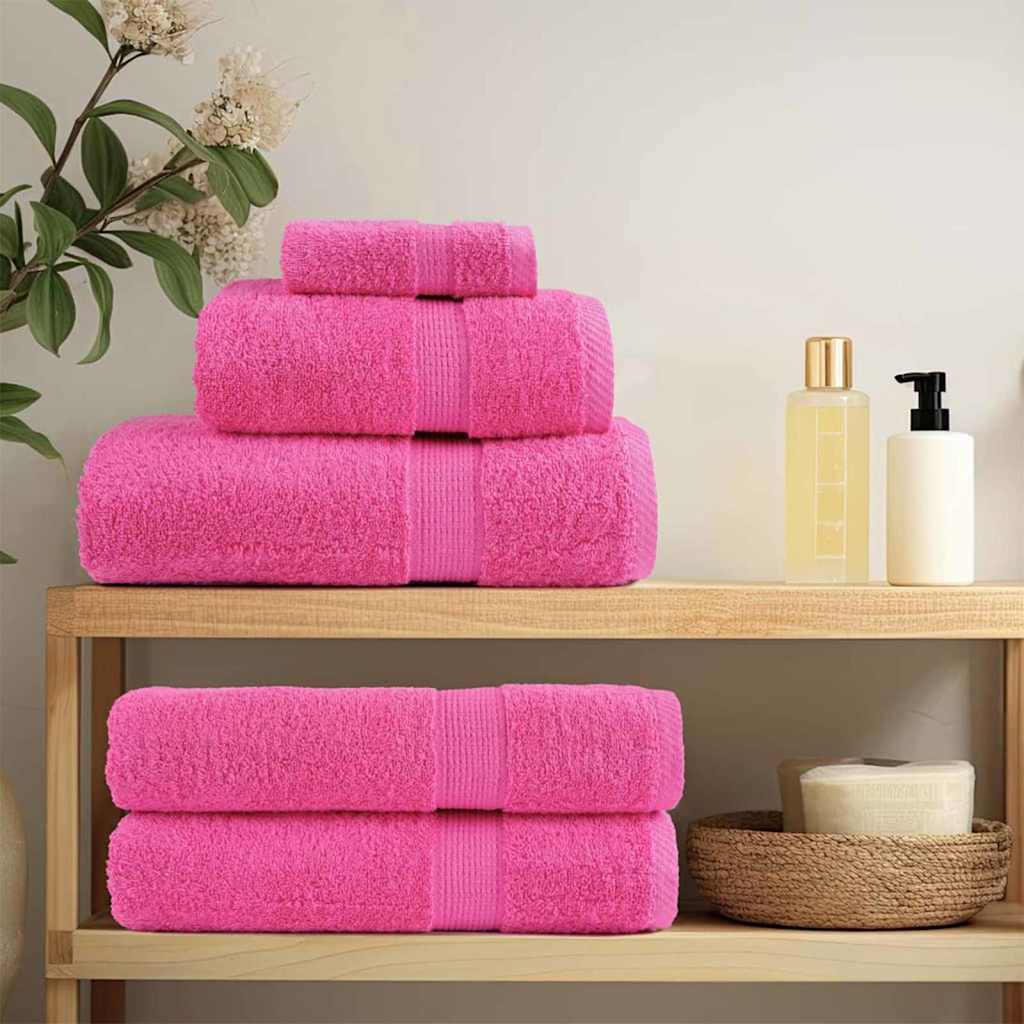 vidaXL Gästetuch SOLUND 10 pcs Weiß 15 x 21 cm 550 gsm