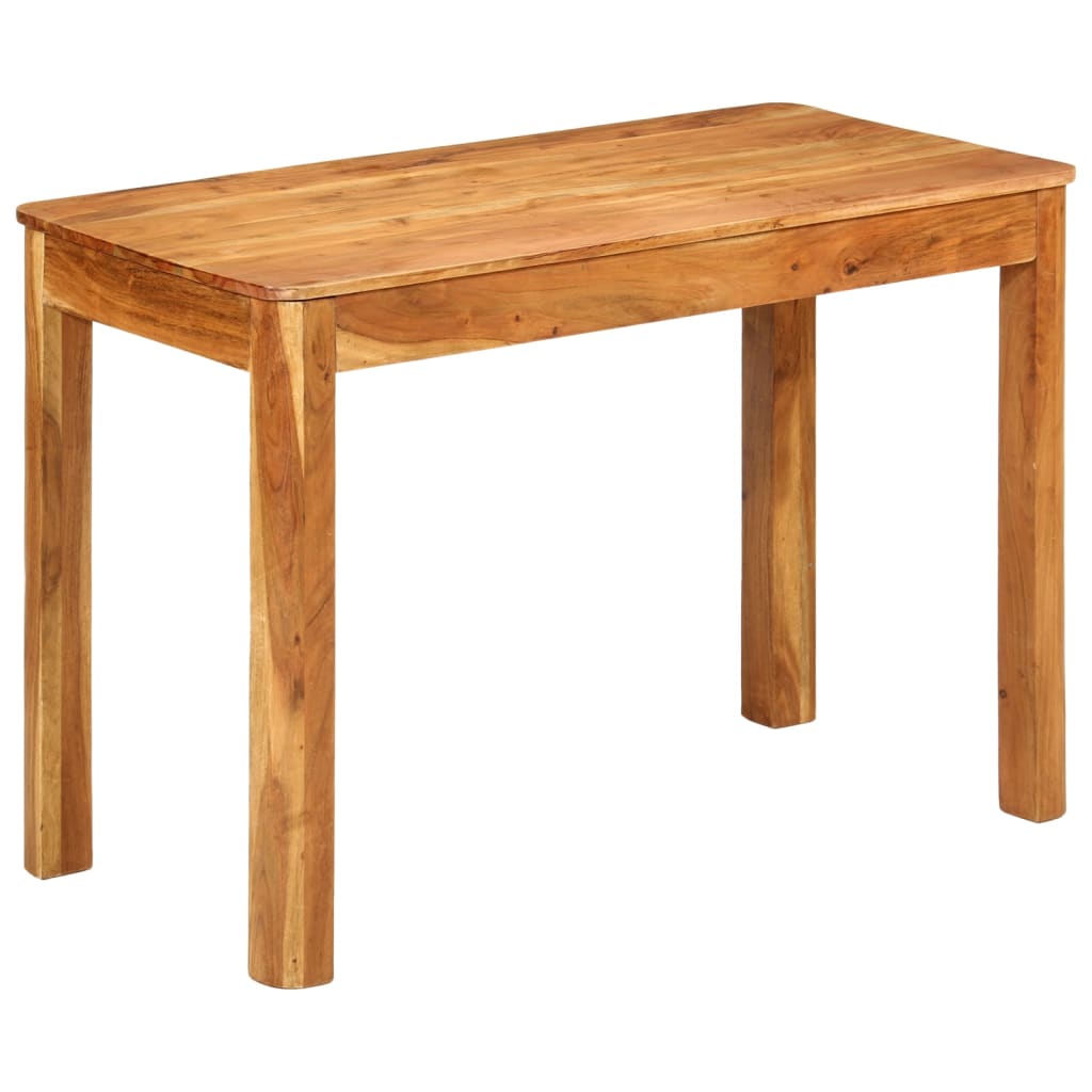 vidaXL Esstisch 110x50x76 cm Massivholz Akazie