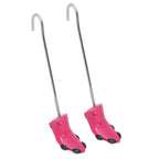vidaXL Stiefelspanner mit Schuhanzieher Rosa EU 34-40 Kunststoff