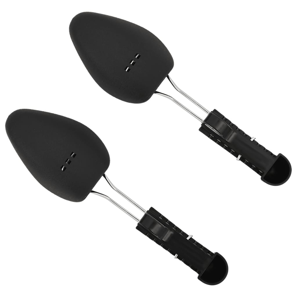 vidaXL Schuhspanner 5 Paar Schwarz EU 35-38 Kunststoff
