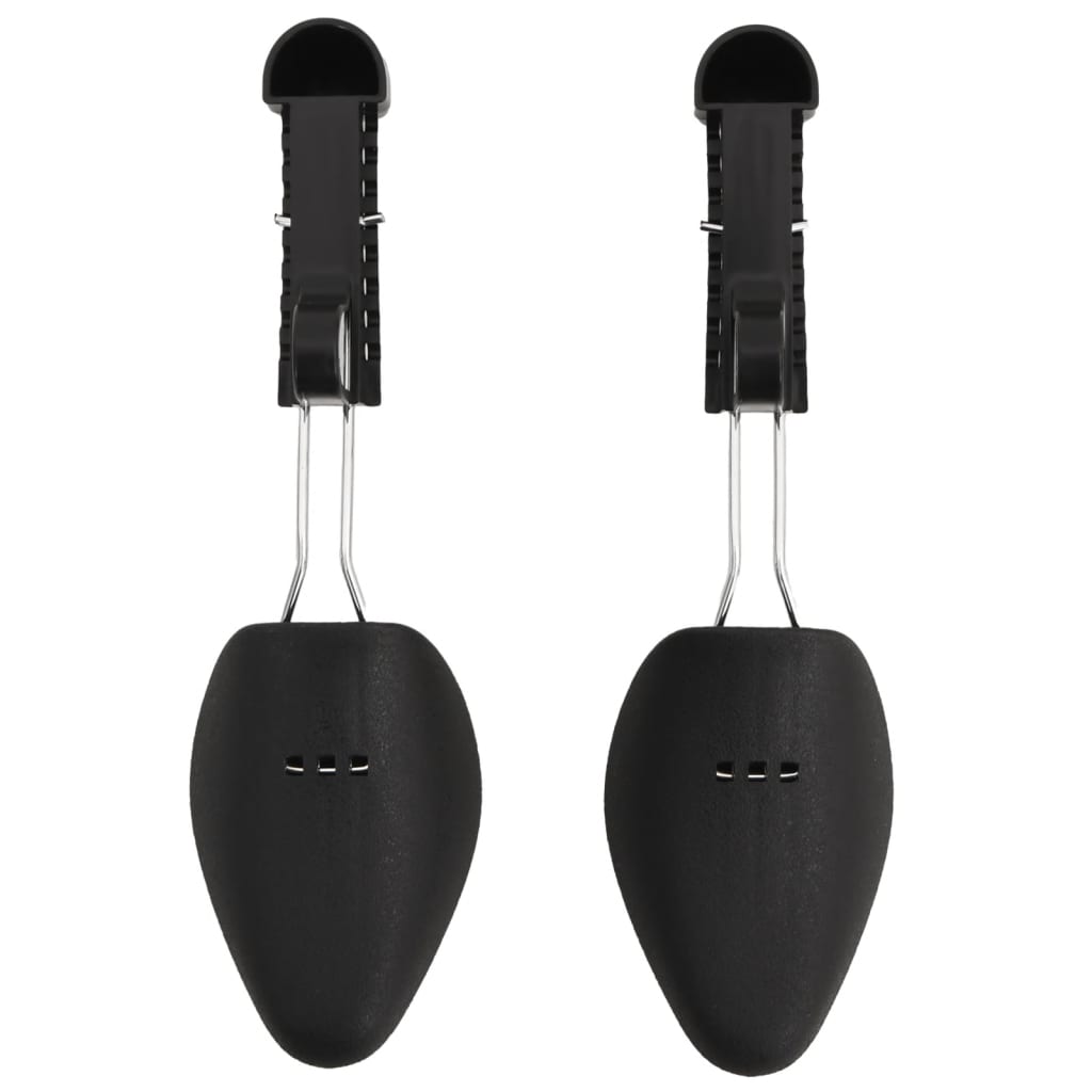 vidaXL Schuhspanner 5 Paar Schwarz EU 35-38 Kunststoff