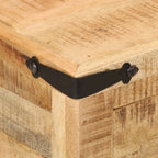 vidaXL Nachttisch 40x40x50 cm Massivholz Mango