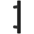 vidaXL Möbelgriffe 20 Stk. Schwarz 64 mm Edelstahl