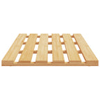 vidaXL Badematte Bambus 54x36 cm