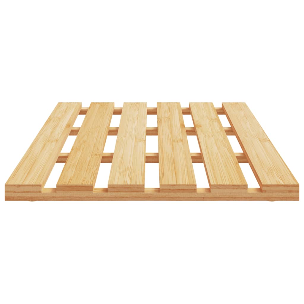 vidaXL Badematte Bambus 54x36 cm
