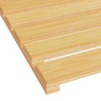 vidaXL Badematte Bambus 54x36 cm