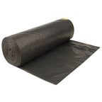 vidaXL Müllsäcke mit Zugband 150 Stk. Schwarz 240 L